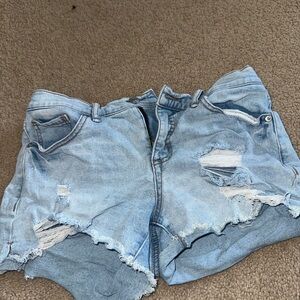 Sofia by Sofia Vergara Light Blue Jean Shorts